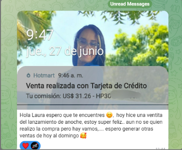 Testimonio real de Venta lanzamiento · Hotmart